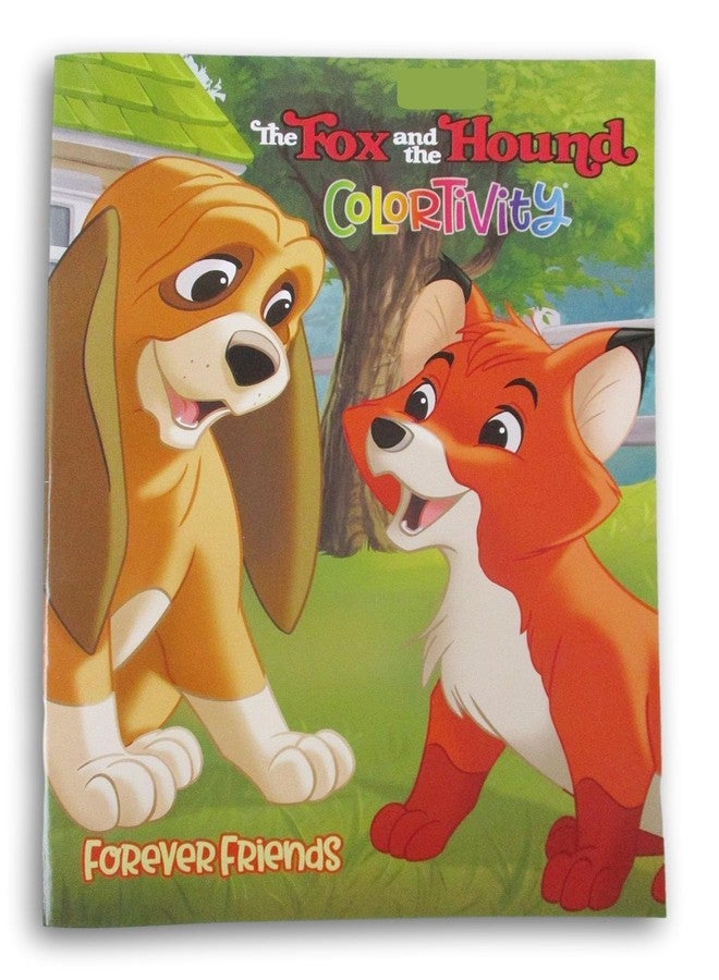 Show-Offs Fox and The Hound Coloring + Activity Book - Copper and Tod Forever Friends - 64 Pages - Image 1